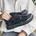 Văn học nam nữ mua sắm giày nam nhỏ retro giày nam hoang dã xu hướng giày mới mùa thu giày nam Hàn Quốc thegioigiaythethao Giày thấp