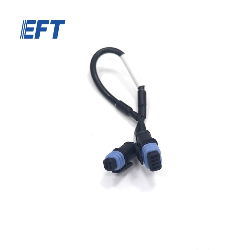 EFT翼飞特信号线束成品140mm/2PIN转4PIN/Battety/1pcs