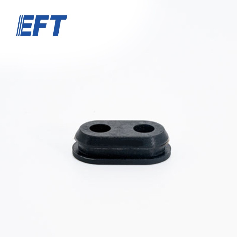EFT翼飞特双孔密封件成品32*18*9/椭圆形/4pcs 硅胶塞堵帽
