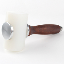 diy leather hammer handmade leather carving hammer leather art tanning leather carving printing tool diamond cut nylon rubber hammer