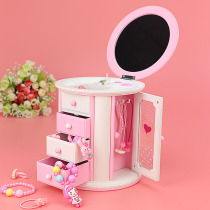 Creative Wardrobe Music Box Eight-soundbox Swivel Teenage Princess Ornaments Jewelry Box Children Little Girl Birthday Presents