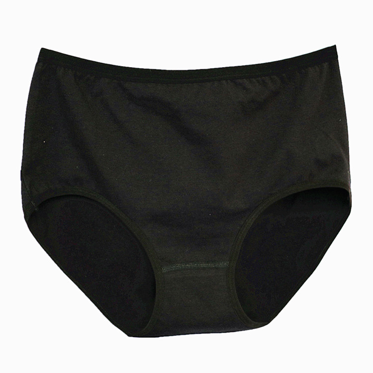 Quần lót bà bầu năm tam giác cotton trung niên eo cao cộng với mập cộng với size quần cotton siêu rộng đồ lót xuất khẩu