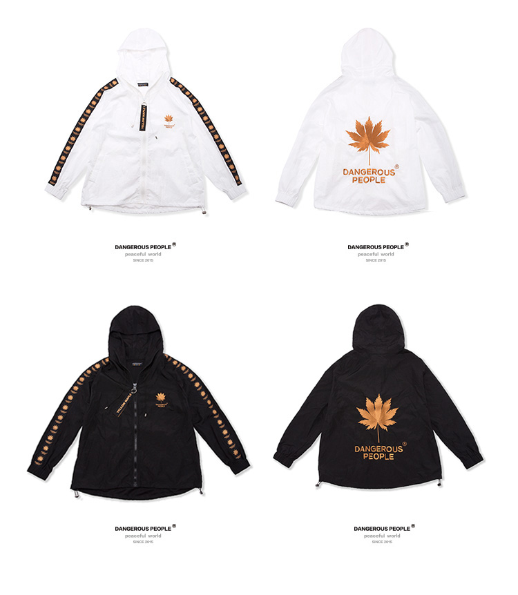 Những người nguy hiểm Xue Zhiqian DSP Maple Leaf Ribbon Sun bảo vệ Jacket Jacket