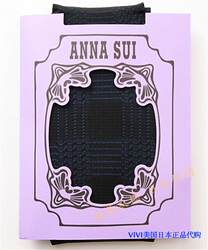 日本购 Anna Sui 安娜苏 天鹅绒拼接格纹连裤丝袜 时尚方格纹暗纹