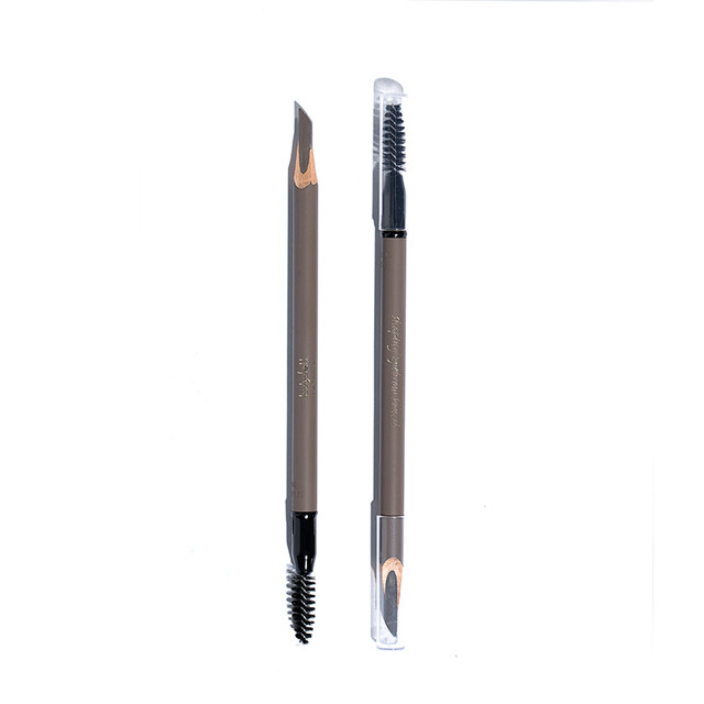 Juduo orange chopper eyebrow pencil sharpening pen waterproof ທົນທານຕໍ່ຍາວບໍ່ເສື່ອມສະພາບແມ່ຍິງທໍາມະຊາດ eyebrow powder ສີຂີ້ເຖົ່າສີນ້ໍາຂອງແທ້