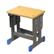 Manufacturer Direct sale for special price haircut students can lift class table and chairs small square stool backrest school stool training course stool