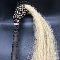 Antiques miscellaneous collections antique fly whisk ornaments handicrafts home ornaments