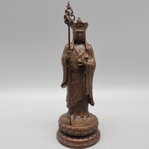 Antiques miscellaneous tabletop ornaments small ornaments Ksitigarbha ornaments