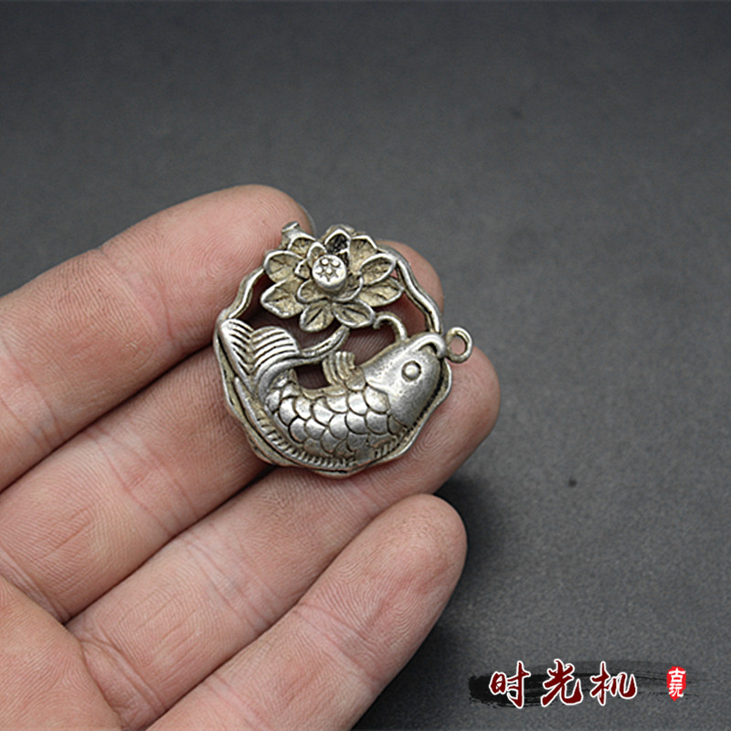 Ancient Play Miscellaneous Collection Antique Fish Pendant Carp Key Clasp Pendant Special Price Promotion