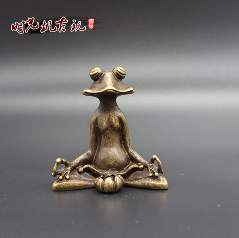 Ancient playing miscellaneous collection of antique frogs fragrant illustrations of handicraft hawks