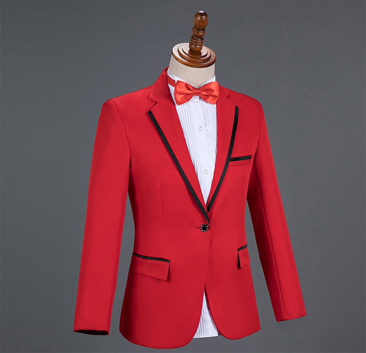 Bộ đồ hợp xướng sân khấu mới áo vest nam hàn quốc