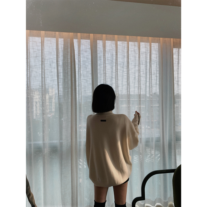 Asm Anna/Minimalist Style Victoria Italian Merino Wool High-Quality Turtleneck Sweater
