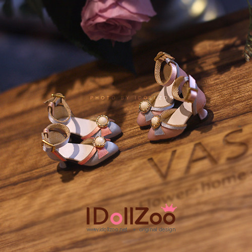 Little cloth blythe baby shoes Margaret antique high heels baby clothes Azone OB24 Holala