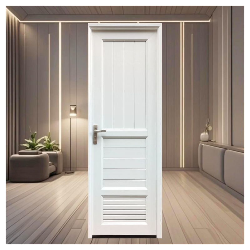 Plastic Steel Door, Bathroom Toilet Door, Louvered Ventilation Door, Utility Room Door, Bathroom Balcony Project Door
