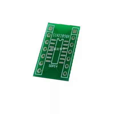 5 notes 1 27 SOP14 to DIP14 adapter board Conversion board tinned patch 1 27 spacing