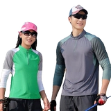 Летний дорожный альпинистский дышащий быстросохнущий лонгслив для влюбленных для путешествий, защита от солнца, делается под заказ, с печатью вашего логотипа