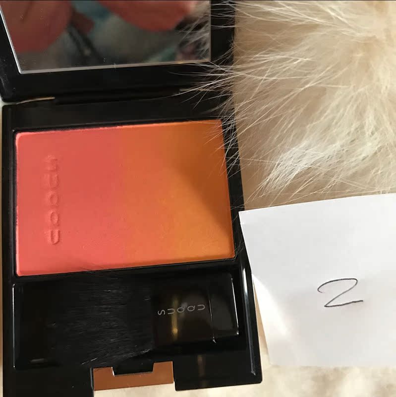 Suqqu2017 gradient blush Nhật Bản khả năng sửa chữa truy cập bóng cao rouge 101 đòn núi nặng EX01 Ming màu cam phấn má the saem