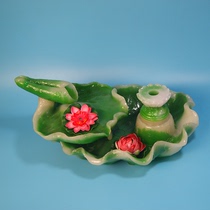 Hand-operated auspicious wheel (Lianchi Haihui model) electric base