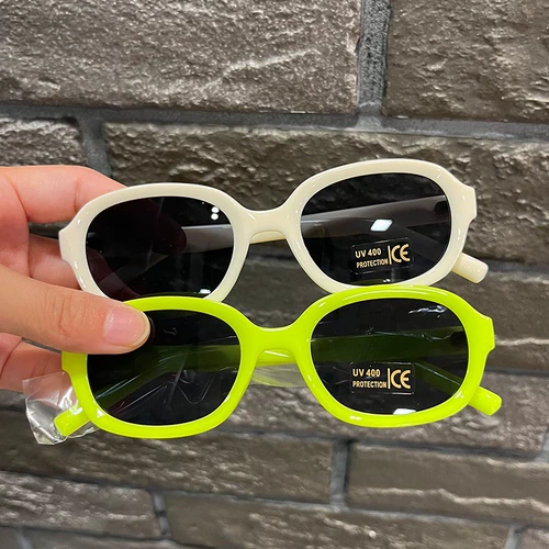 Детские модные солнцезащитные очки для мальчиков в стиле хип-хоп, в корейском стиле