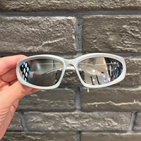 Серебристые серебряные линзы для детских спортивных велосипедных очков