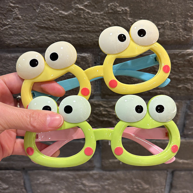 Children's Glasses Frames for Boys Without Lenses, Cute Frog Toy Frames, Super Cute Cartoon Girls' Baby Decorative Glasses Children's Glasses Frames for Boys Without Lenses, Cute Frog Toy Frames, Super Cute Cartoon Girls' Baby Decorative Glasses