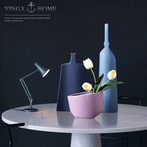 vingahome Nordic modern minimalist ceramic vase swinging parlor dining room table Xuanguan flower arrangement decoration furnishing