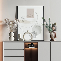 Light and luxurious door combination suit Xuanguan swinging piece Living room Dining Side Cabinet Upscale Home Furnishing-style Room Soft Adornment