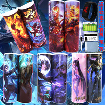 Assassin Wu Liuqi Net red stationery box Douluo mainland students Jedi survival multi-function Tang San pencil case pen bag