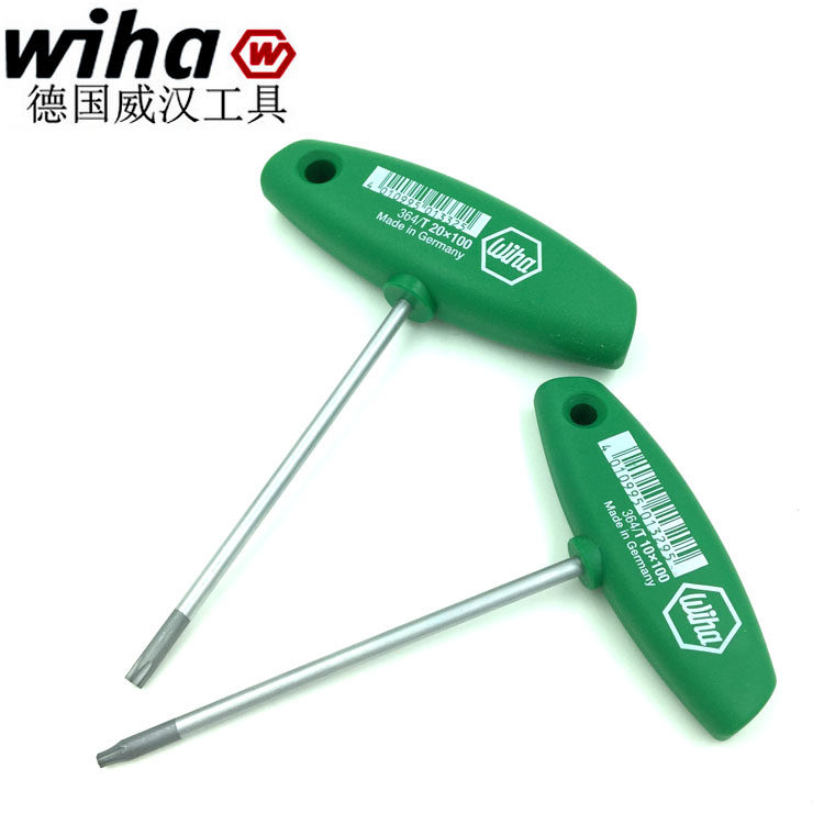 German Wiha Wihan Import Plum Blossom T Type Wrench Star T Shank Screwdriver 364 10 T9 10 15 20 25