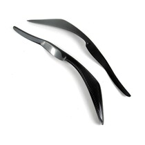 Suitable for 17-19 Lexus IS300 250 IS200T LEXUS modified carbon fiber eyebrow sticker