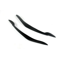 Suitable for 2008-13 BMW X5 modified black resin eyebrow E70 headlight eyebrow decorative patch