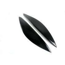 Suitable for Vauxhall Opel Opel Vectra modified black resin lamp eyebrow headlight eyebrow decorative patch