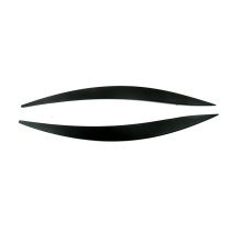 Suitable for 18-21 new Focus modified special black resin eyebrow eyebrow headlight eyebrow decorative stickers