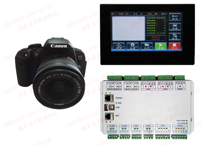 Big Format Vision Camera Laser Cutting Control System Wisdom Far ZY7020-1800CO2 Laser Machine High-shoot