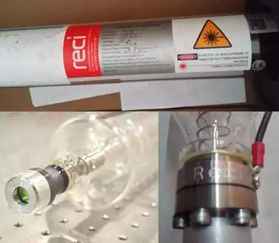 Laser tube 180W Tottenham RECI W8 CO2 glass laser tube laser cutting machine special Beijing Tottenham brand