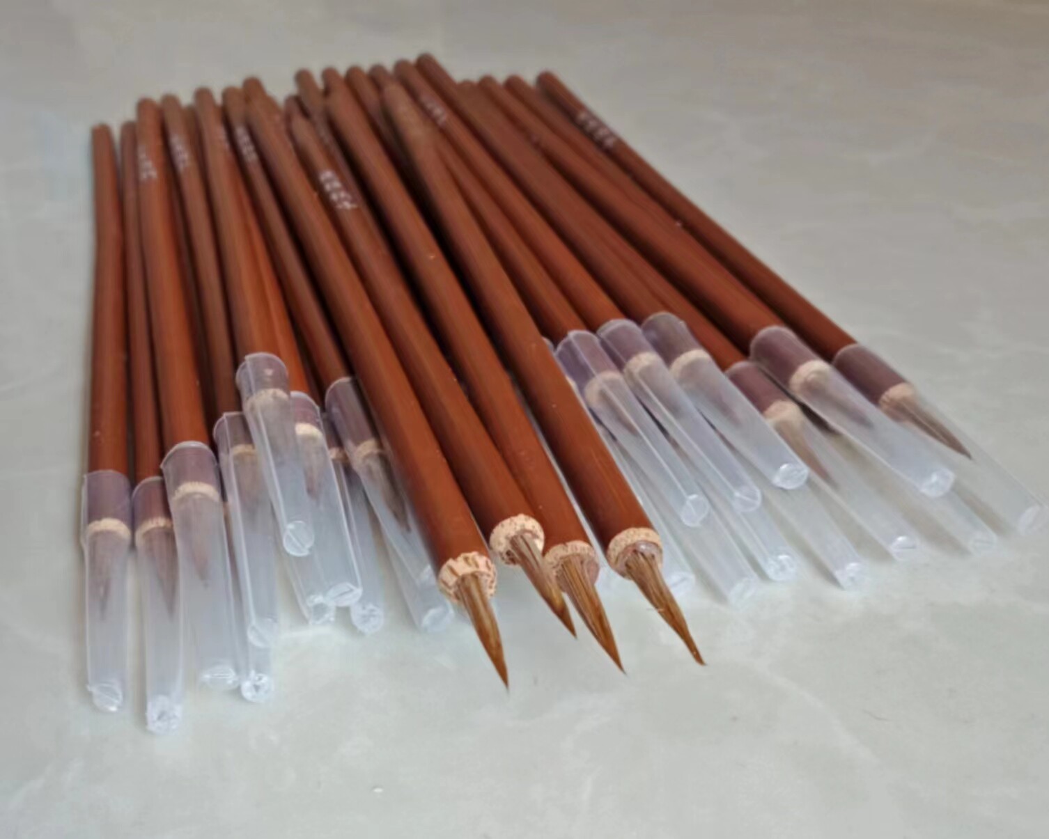 Huazhi Qiao hook line pen wolf hair fine brushwork brush clothing pattern pen students line drawing Chinese painting flower and bird brush fifty