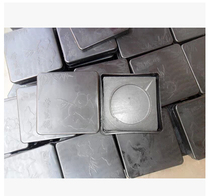 Student inkstone writing four treasures brush calligraphy inkstone square imitation stone small inkstone plastic box more than ten provinces