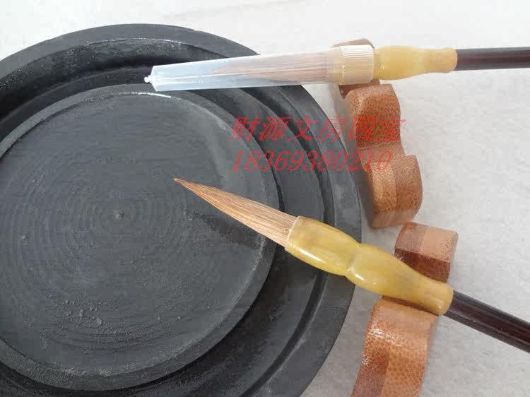 Four Treasures Calligraphy Painting Supplies Wolverine Brush brush Refined Wolf millisandian Lake pens students practice in block letters ten