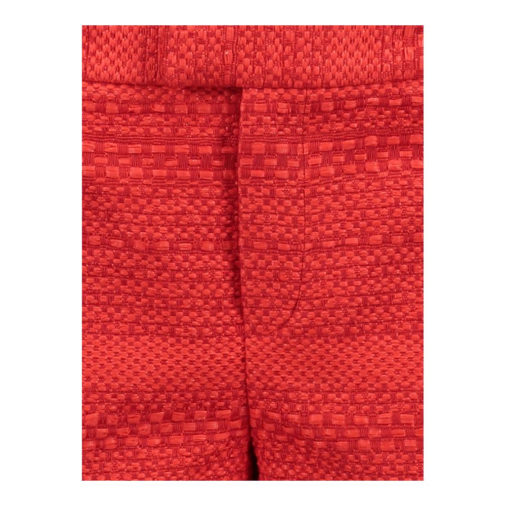 CẢNG 1961 Red dệt Textured Shorts