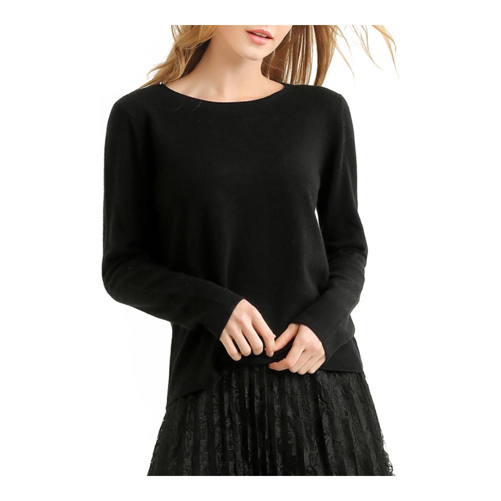 SARA PHILLIPS nhiều màu lớn cổ tròn rộng mùa thu và mùa đông ấm áp áo len nữ áo len cashmere áo len nữ hàn quốc giá rẻ