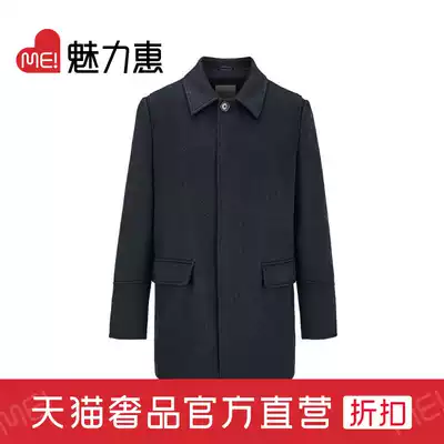 Ports Baozi men's business casual warm cashmere woolen coat Jacket Male MA9C047ZWH003