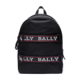 Vai Bally Bally đen đơn giản thời trang thể thao Casual LOGO Patterned khâu vải nam Bag