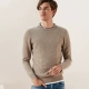 WDLS len và cashmere nhiều màu đơn giản cổ tròn tay áo dài phù hợp tất cả thoải mái mùa thu và mùa đông áo len đan áo len nam - Áo len