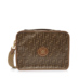 Fendi Fendi Brown Classic Double F Pattern Retro Casual Hand-held Mens Bag One-Shoulder Bag Slash Bag 