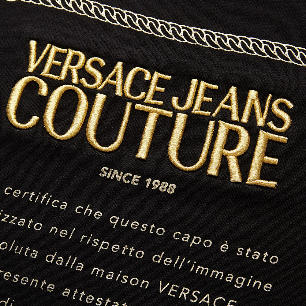 Versace Jeans Couture đa màu headguard dài tay lá thư bông thêu của nam giới