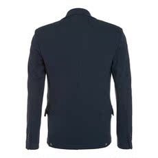 Куртка trussardi 藏蓝色简约百搭设计男士长袖西装外套