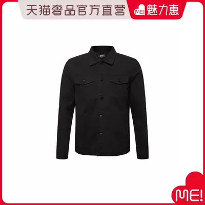 xxxtrenta black cotton pocket lapel collar men autumn winter long sleeve jacket hip hop ins Tide brand Korean