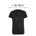 CREAZIONI đen 100cotton Pentastar mẫu mùa xuân và mùa hè nam ngắn tay T-shirt 