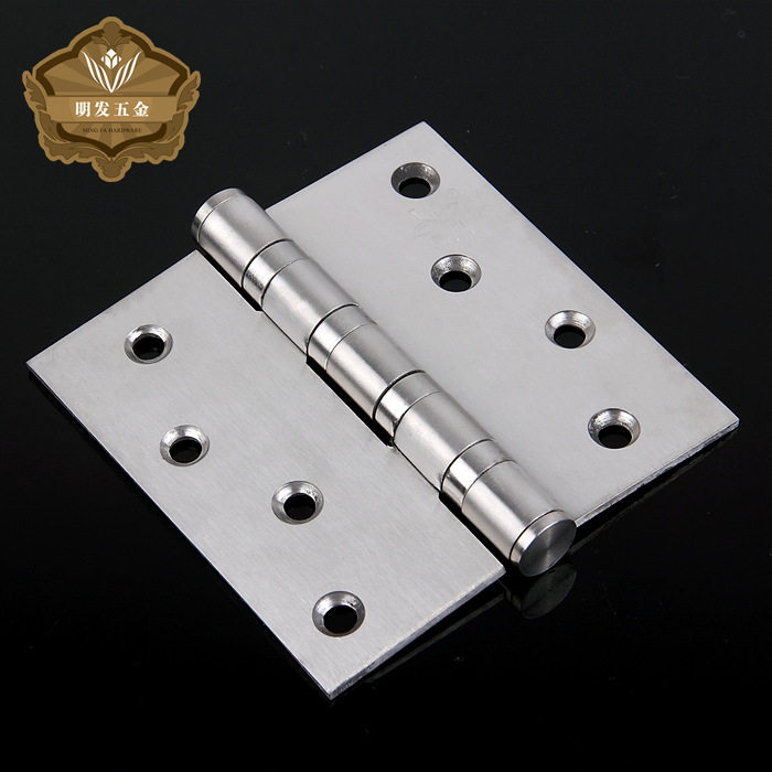 Lioli 4 * 3 5 4 * 4 widened stainless steel 4 inch hinge flat open indoor door thickened hinge wooden door fold-out-Taobao
