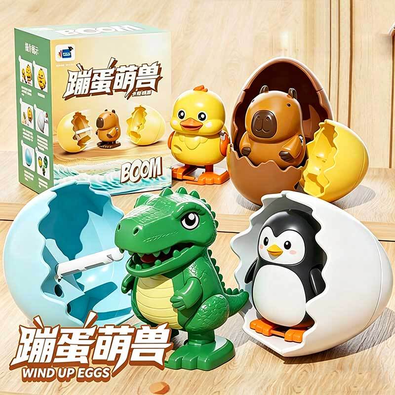 Trendy New Egg-Shaped Pet Toy That Walks, Breaks Out of Its Shell, Prank Party Fun, Twisty Egg Trendy Toy
